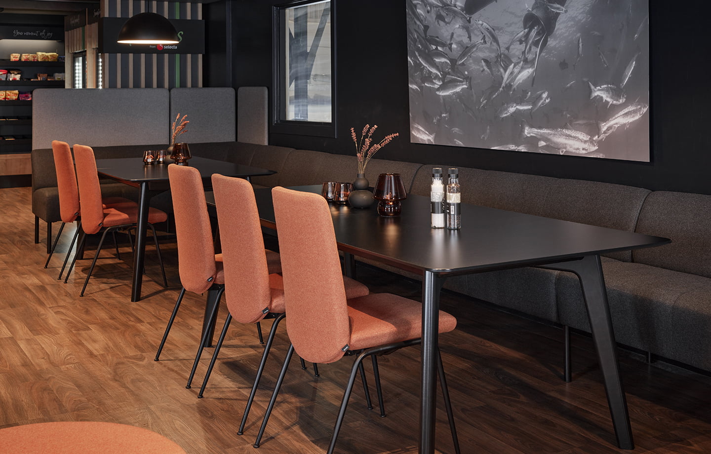 Stressless® dining cantine at C-Flow