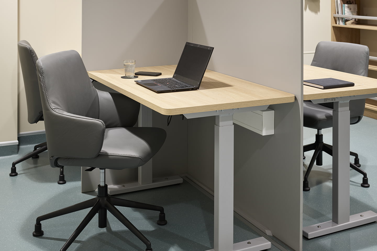 Stressless® dining chairs in working place at KV Jan Mayen