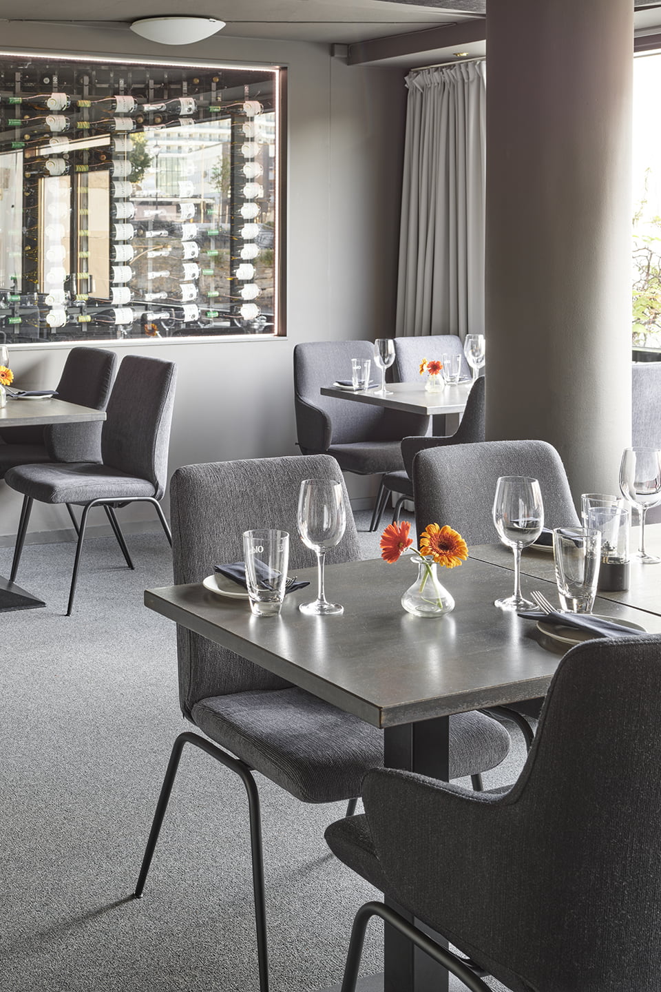 Stressless® dining chairs at Anno restaurant
