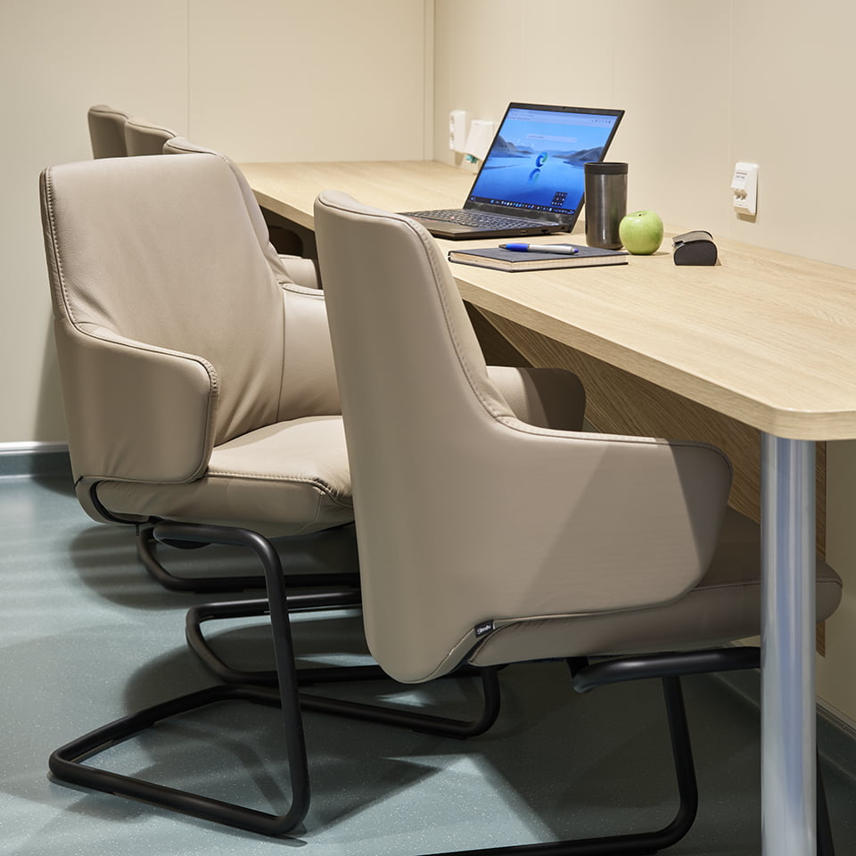 Stressless® Home Office chairs on board KV Jan Mayen