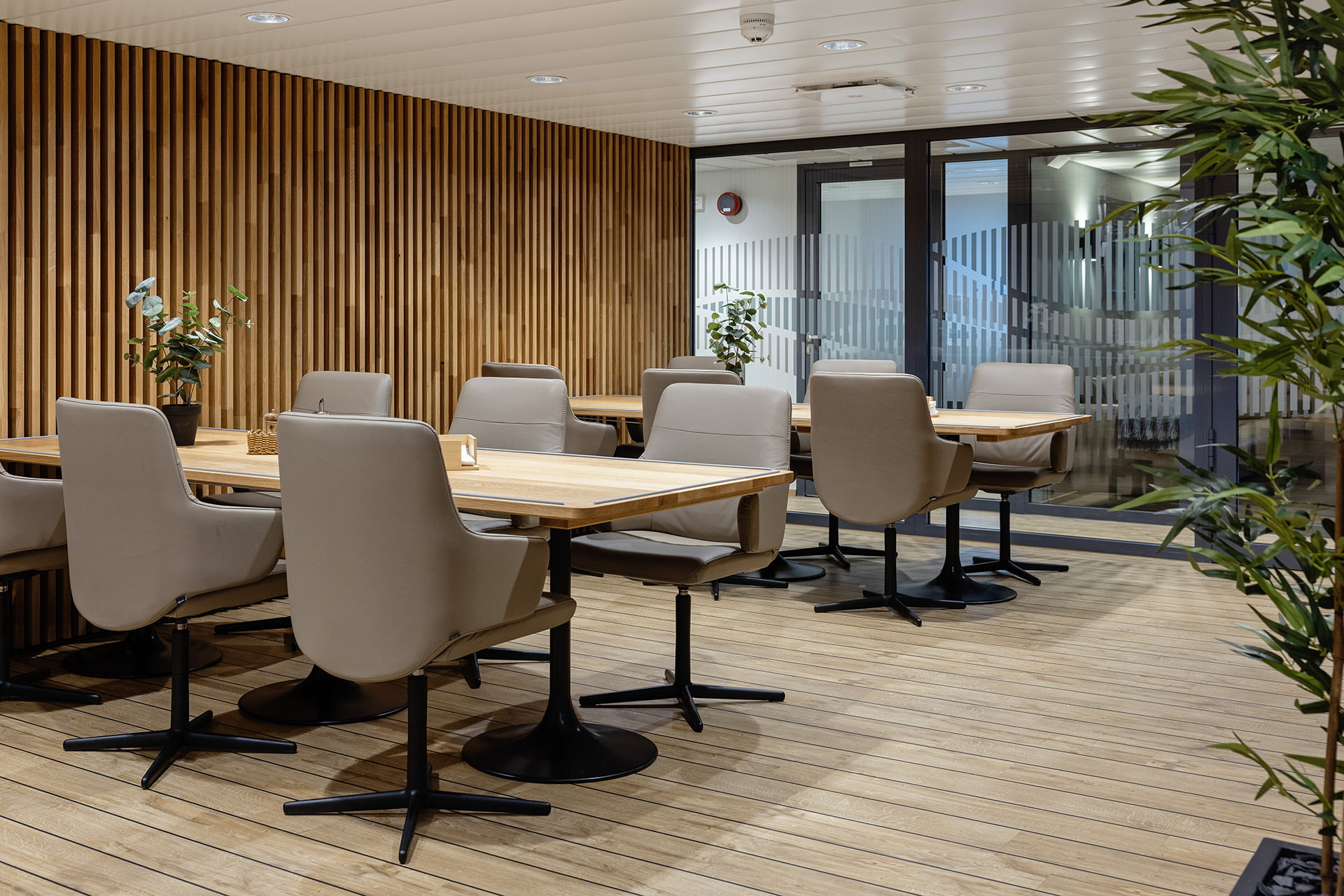 Stressless Dining chairs on board Sørkapp