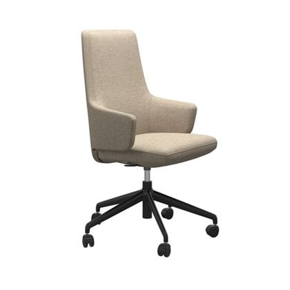 Stressless® Vanilla HO High Back with arms