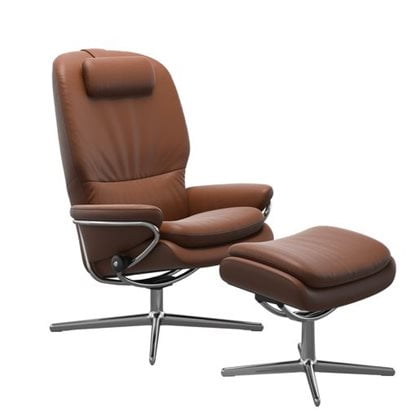 Stressless® Rome High Back with Cross base