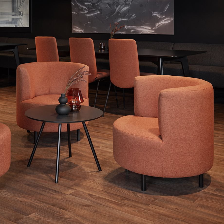 Ottoman with back at C-Flow, Stressless® dining in the back