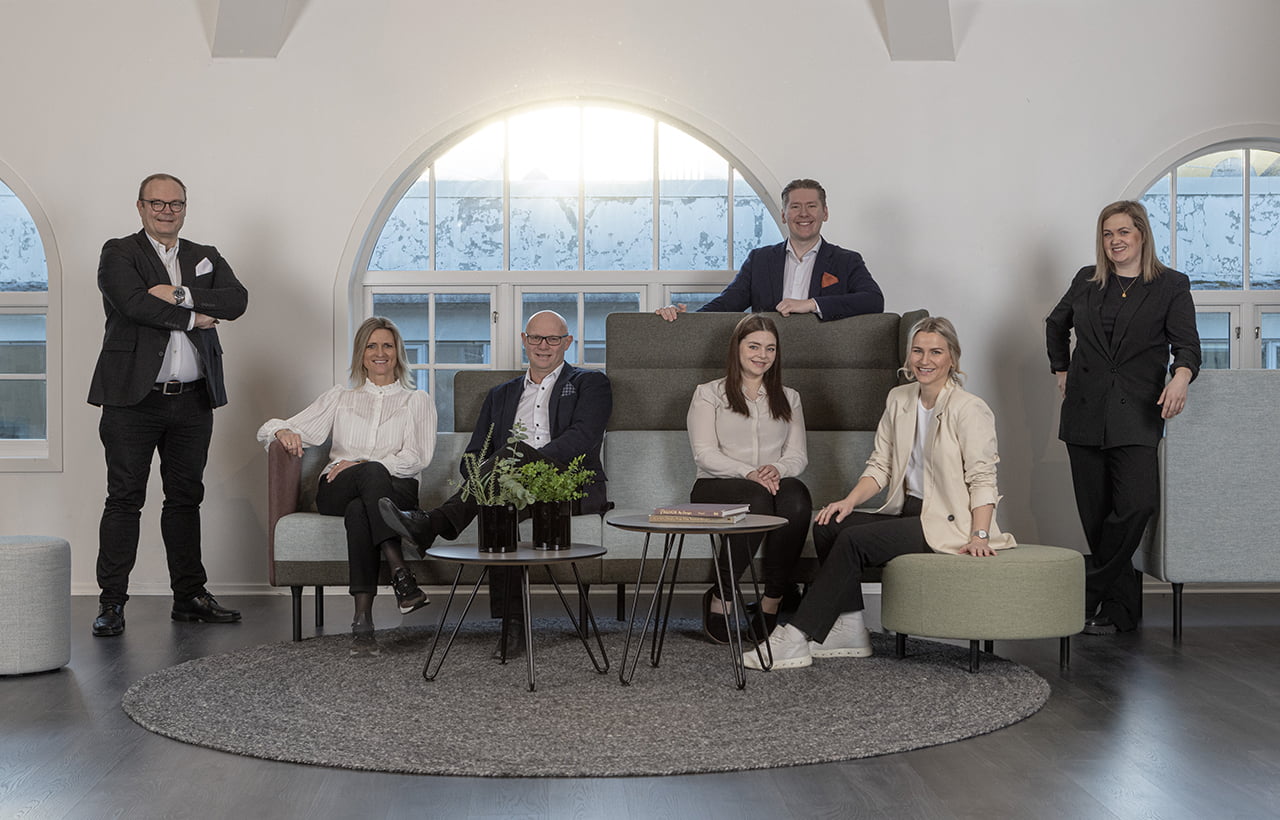 Ekornes Contract team