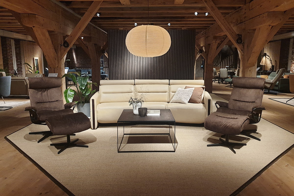 Showroom at Ekornes Bua